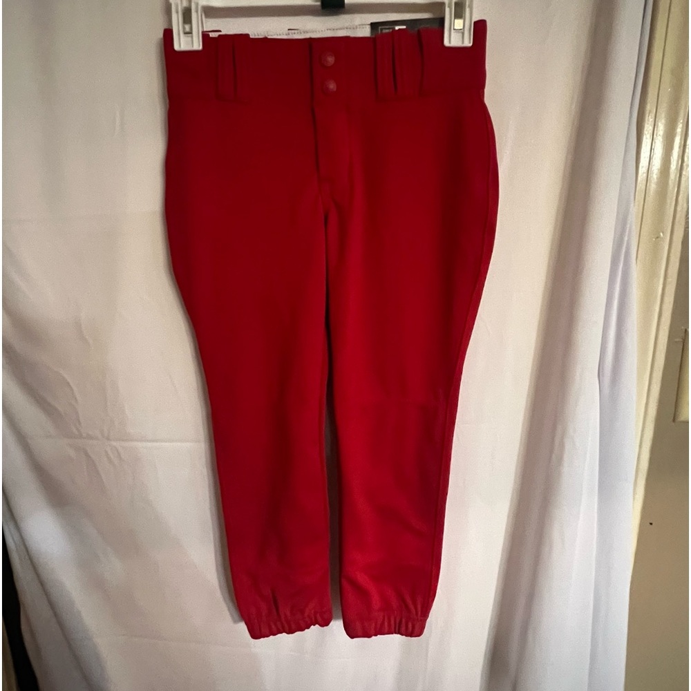 NWT Champro Red Girls Softball pants sz Girls M